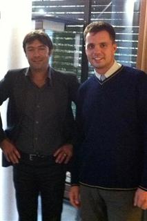 Во время стажировки в клинике. Бордо, 2010 г. (слева на фото Пьер БАРУК)